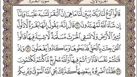 سورة البقرة كاملة   عادل ريان
