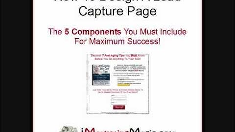 How To Design A Lead Capture Page