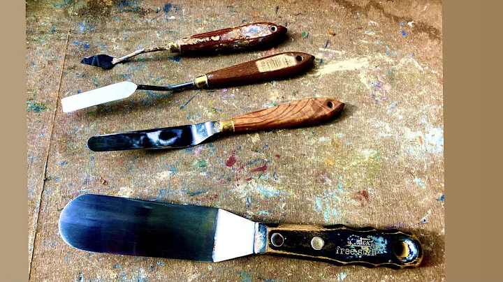MY THOUGHTS on Choosing a PALETTE KNIFE / A Tour o...