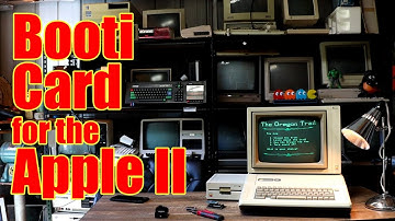 Booti Card for the Apple II (and using it to make disks for other Apple II