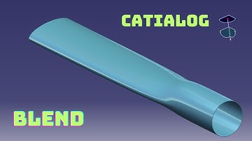 "Mastering Advanced Blend in CATIA: Seamlessly Merge Surfaces and Edges" CATIALOG  -  CATIA V5
