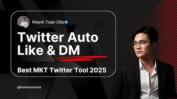 Twitter Auto Like & DM  Best MKT Twitter Tool 2025
