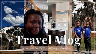 TRAVEL VLOG | New hair,  Family Trip to Steamboat Springs,  Birthday Celebrations