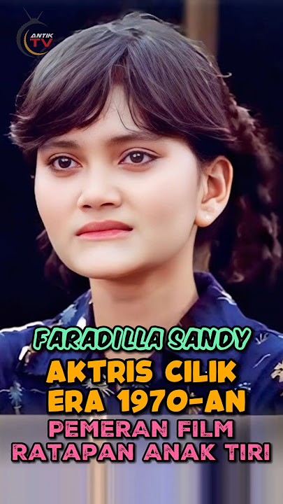 Faradillah Sandy Artis era 1970-an Yang Berperan di film Ratapan Anak Tiri #shortsfeed #shorts