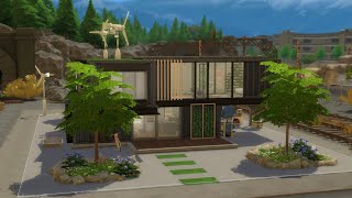 Modern Container Home/(CC)/Speed Build/SIMS 4 Eco Lifestyle