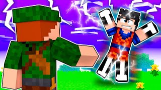 Minecraft, mas se PULAR cai um RAIO!!