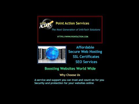 Point Action Services   Web Hosting