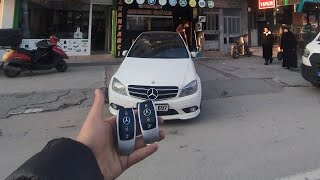 2010 MERCEDES C180 W204 STARSTOP MONTAJI UZAKTAN ÇALIŞTIRMA EKLEME