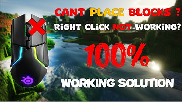 How to fix right click not working in Minecraft pocket edition| Right click not working Android mcpe