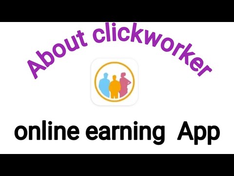 About clickworker online earning app full introduction - YouTube