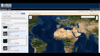 Earth Explorer (USGS): Comment télécharger les images 