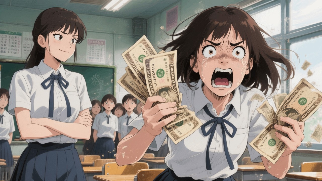 Reborn,I Lent Hell Money To The School Beauty,Watched Coldly As She Lost Control& Screamed In Public