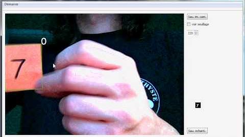 Digit recognition with Kohonen network