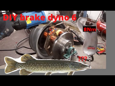 DIY brake dyno build 6: first test
