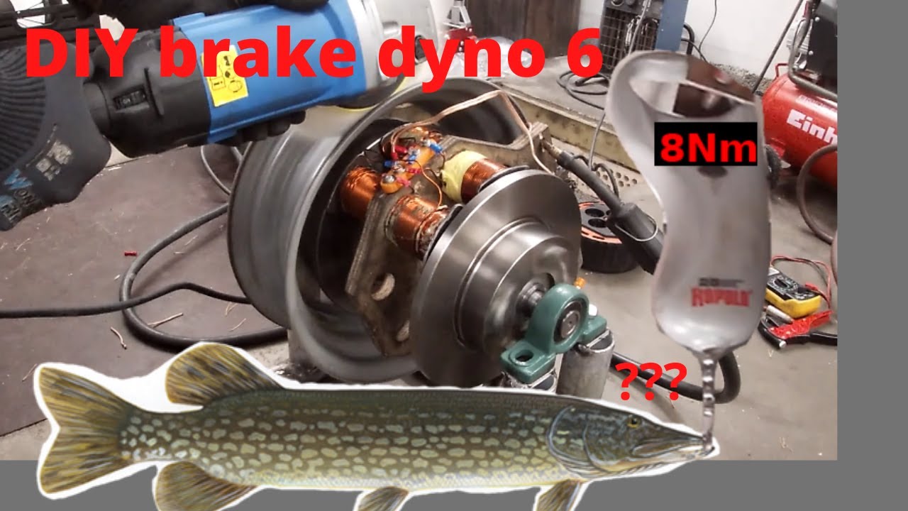 Rakennetaan jarrudyno osa 6: ensimmäinen testi