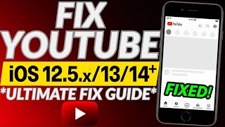 New Fix Youtube Ios 121314 On Older Devices Iphone 5S66Ipads Fix Youtube Ios 12.5.X