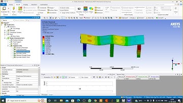 Design and Pressure analysis on Over Bridge in Ansys  | Workbench | Static Structural | Ansys 2020R1
