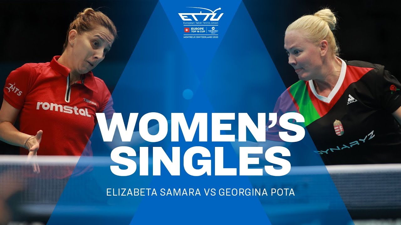 HIGHLIGHTS | ELIZABETA SAMARA vs GEORGINA POTA | CCB Top 16 Europe Cup 2025 Round of 16