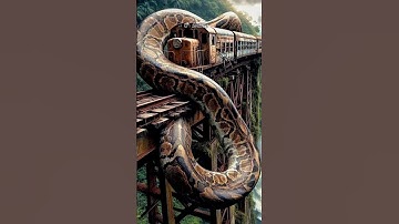 Travel Explore | Abandoned Train On A River Jungle #shorts #shortvideo #memes #wildlife #owl #aiart