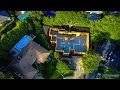 Kingsfold new build - aerial view