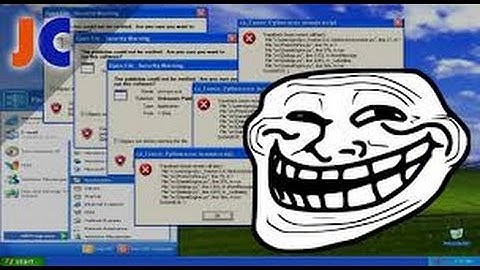 Windows XP Fatal Error