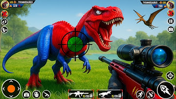 Real 🦕 Dinosaur Hunting 3D ISland Hunt Game _ Android Gameplay