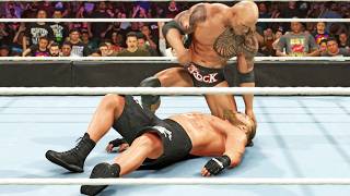 WWE 2K26 - Brock Lesnar vs The Rock - Gameplay (PS5 UHD) [4K60FPS]