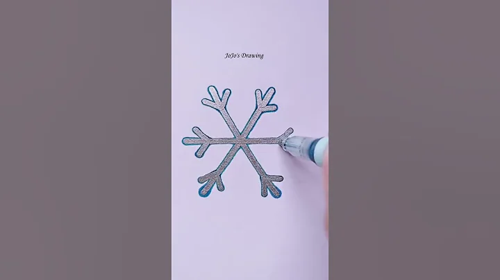 How to Draw Snowflakes
