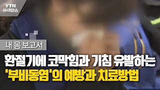 [내 몸 보고서] 환절기에 코막힘과 기침 유발하는 '부비동염'의 예방과 치료방법 / YTN 사이언스