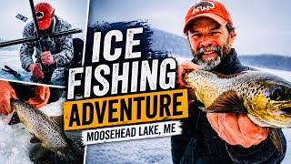 2 Days Ice Fishing in Maine… A Trip We Won’t Forget