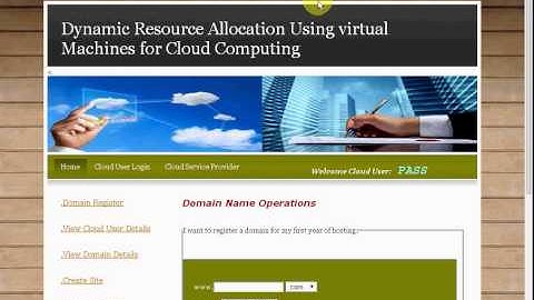 Dynamic Resource Allocation Using Virtual Machines for Cloud Computing-2013 PASS IEEE Projects