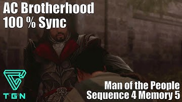 Man of the People : Sequence 4 Memory 5 - Assassins Creed Brotherhood HD