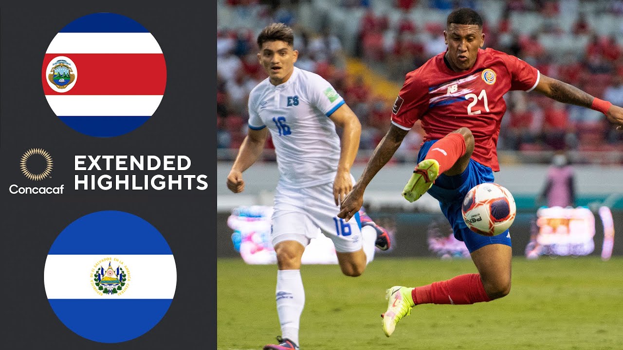 Costa Rica vs. El Salvador Extended Highlights CONCACAF WCQ CBS