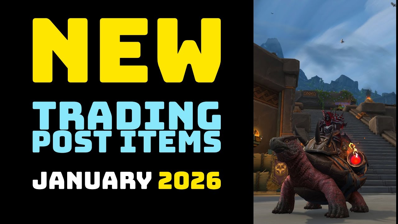 NEW TRADING POST ITEM'S JANUARY 2026