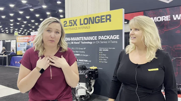 Exciting product announcements from Briggs and Stratton about Vanguard Engines.