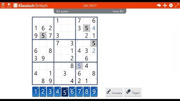 Microsoft Sudoku Classic Easy, May 13, 2025, Daily Challenges