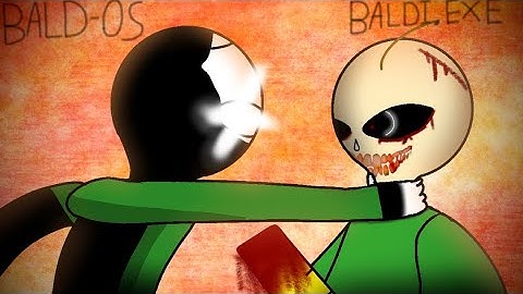 BALD_0S vs Baldi.EXE (Stick-Nodes) OG creepypasta vs Baldis Basics horror mod 