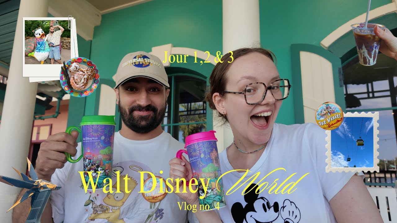 Check-in à Walt Disney World + Nos 3 premiers jours !  | Magic Kingdom, Animal Kingdom & Epcot