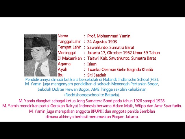 Biografi Muhammad Yamin class=