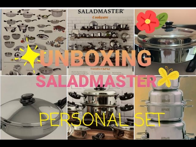 Unboxing Saladmaster Classic Set #saladmaster #unboxing #cookware #healthy  #rvinvlogs 