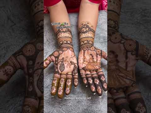 Teej festival Mehandi designs 🫠🌿@HeenabyNehamehandiart
