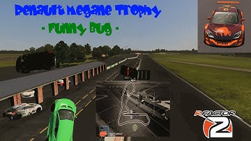 rFactor2   LUSTIGSTER BUG ALLER ZEITEN ?   Renault Megane Trophy Croft Circuit Online Multiplayer