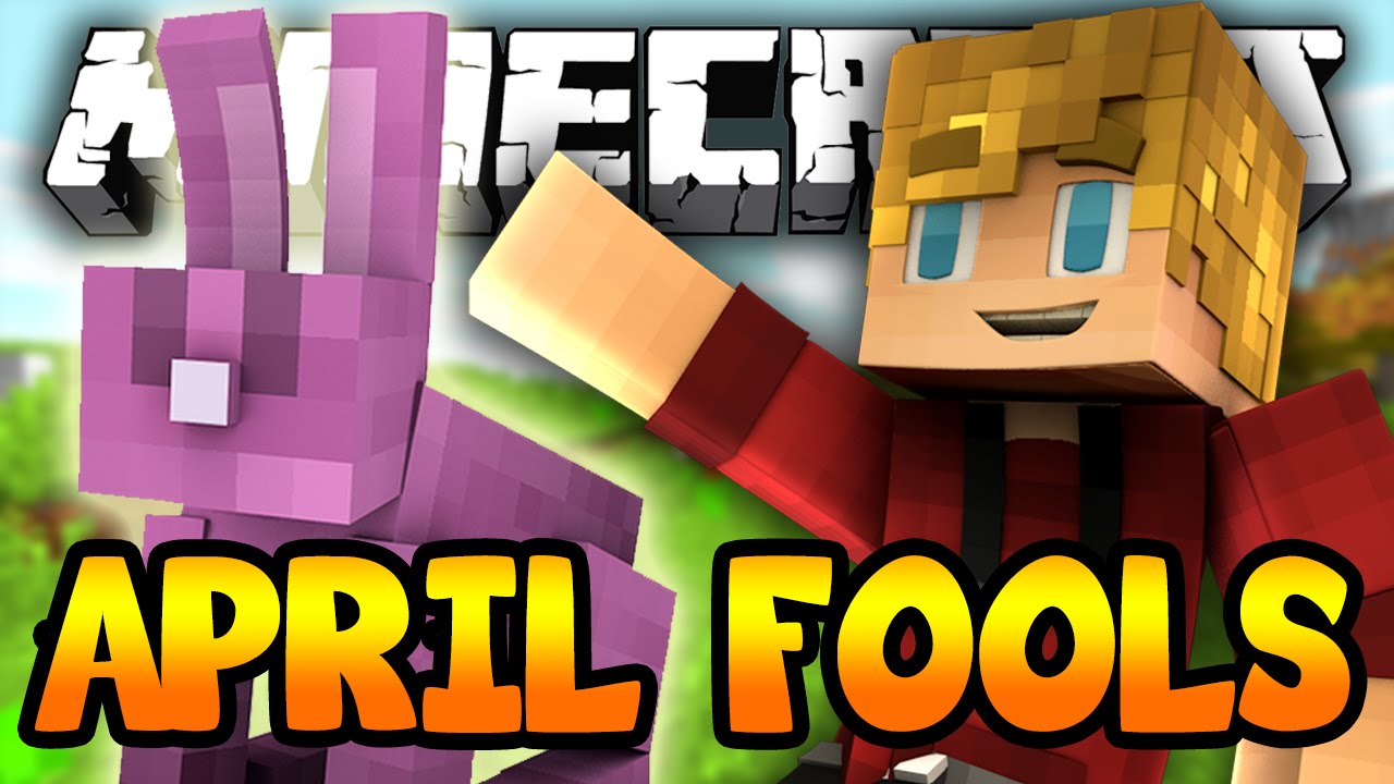 Minecraft April Fools Edition? NEW MINECRAFT UPDATE! - YouTube