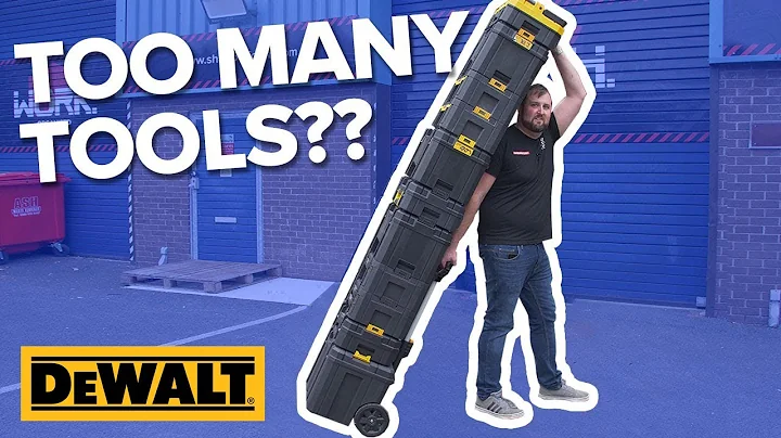 Is your Dewalt TSTAK Tool collection like this? Organise them in Shadow Foam!