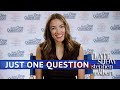 Just One Question With Rep. Alexandria Ocasio Cortez