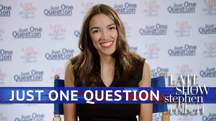 Just One Question With Rep. Alexandria Ocasio Cortez