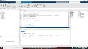 Alexnet (CNN) image classification using MATLAB part5