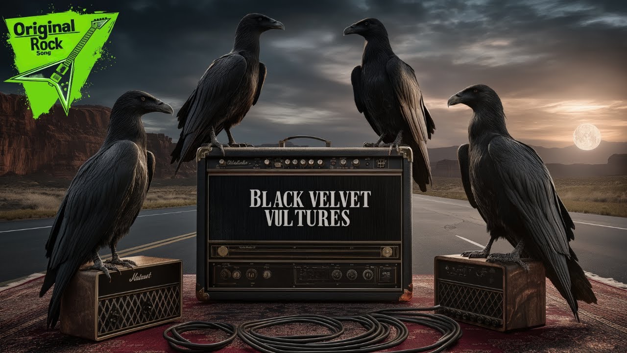 Black Velvet Vultures 🎶 Multimedia Magic (Official Music & Video)