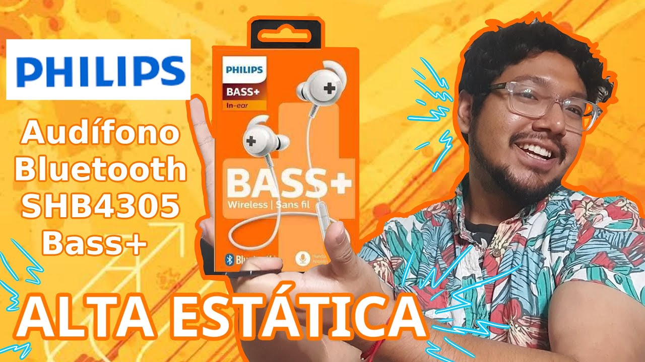 Que agradable pasta Gárgaras Review : Philips Bass + In Ear (SHB4305WT) - YouTube