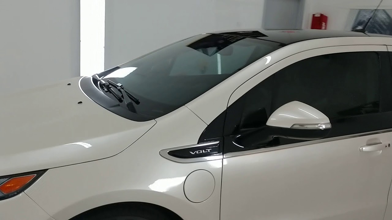 Tint Man tinted this Chevrolet Volt Electric Car with our Tint Man tinted this Chevrolet Volt Electric Car with our